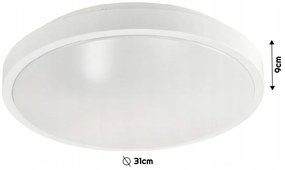ECOLIGHT LED stropné svietidlo 2x E27 + 2x žiarovka Philips E27 10W 1055lm
