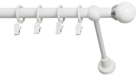 Garniža I stylus fi 19 biela 160 cm guľa saturn