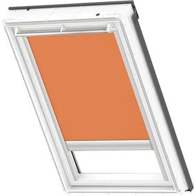 Roleta na strešné okno VELUX DSL PK08 4564S so solárnym ovládaním oranžová