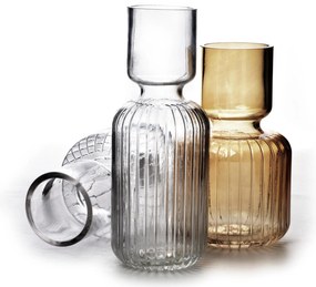 Skleněná váza Serenite 15x25 cm čirá