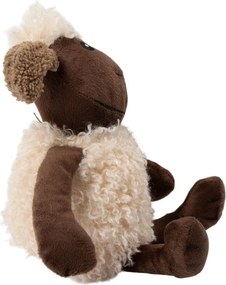 Plyšová zarážka k dverám sediaca ovečka Sheep – 20*18*26 cm