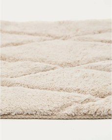 Béžová kúpeľňová predložka 50x70 cm Nyana – Kave Home