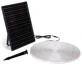 Aigostar B.V. Aigostar - LED RGB Stmievateľný solárny pásik LED/20W/3,2V 20 m IP65 + DO AI1749
