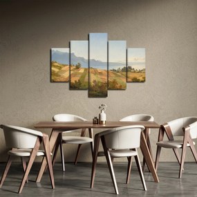 Obraz - Alexandre Calame, Swiss Landscape, reprodukcia (150x105 cm)