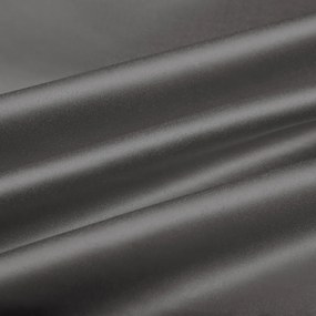 Biante Saténový oválny obrus polyesterový Satén LUX-004 Sivohnedý 120x140 cm