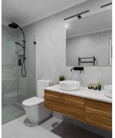 LED Kúpeľňové osvetlenie zrkadla LED/5W/230V 4000K 30 cm IP44 čierna