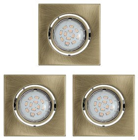 Eglo Eglo 93248 - SADA 3x LED podhľadové svietidlo IGOA 3xGU10/5W/230V EG93248