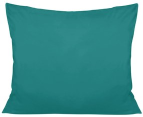 SATÉNOVÁ OBLIEČKA NA VANKÚŠ 50X70 CM TMAVOTYRKYSOVÁ