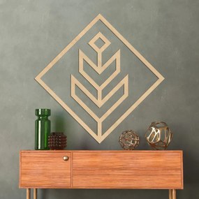 Nástenná geometrická dekorácia štvorec  | SENTOP HDF0397-C