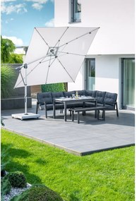 Doppler Pojazdný stojan na slnečník 140 kg - žulový s kolieskami