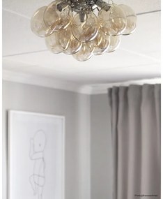 ByRydens 4200660-5503 - Stropné svietidlo GRANDE 3xG9/4W/230V dymová/hnedá