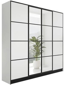 Skriňa Eden 4d 207 Biela 2