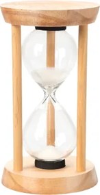 Presýpacie hodiny drevený rám, 8x16 cm%