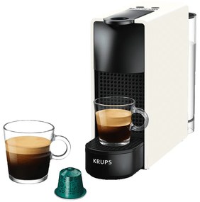 Kapsulový kávovar Krups Nespresso Essenza Mini XN110110 biely (použité)