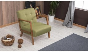 Kreslo Kramer K (zelená). Akcia -18%. Vlastná spoľahlivá doprava až k Vám domov. 1101663