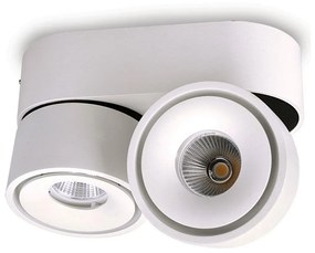 Kobi LED Stmievateľné bodové svietidlo LAHTI MINI 2xLED/9W/230V 3000K CRI 90 biela KB0262