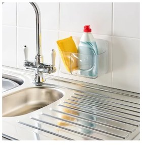 Plastový držiak na zubné kefky bez vŕtania Invisifix – Addis