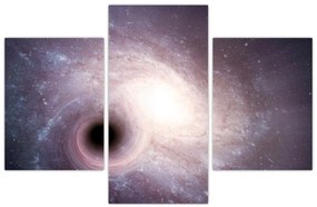 Obraz - Špirálna galaxia (90x60 cm)