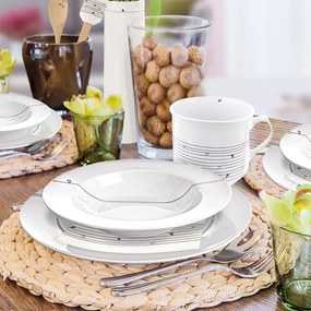 Porcelánová jedálenská súprava 18 ks – Orion