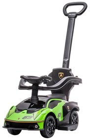 Odrážadlo s vodiacou tyčou LAMBORGHINI ESSENZA SC V12 zelené