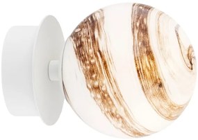 Argon 8454 - Nástenné svietidlo FABIO 1xE14/7W/230V alabaster biela