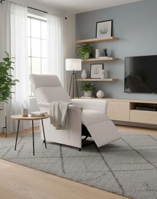 Kreslo Torro elektricky polohovateľné (béžové)