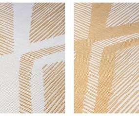 Okrovožlto-krémový vonkajší koberec 120x170 cm Gemini – Elle Decoration