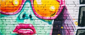 Obraz - Graffiti (120x50 cm)