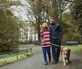 Vôdzka pre psy s reflexnými prvkami