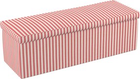 Truhlica čalúnená farba produktu červená látka vzorované