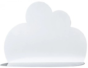 Bloomingville Kovová polička Cloud White 40 cm