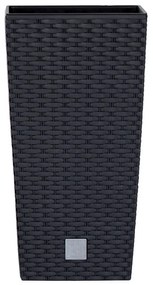 Prosperplast Obal RATO SQUARE antracit 17x17x32,4 cm, S