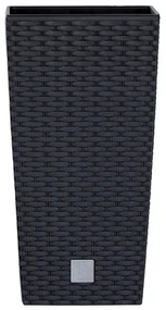 Prosperplast Obal RATO SQUARE antracit 17x17x32,4 cm, S