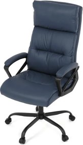 Kancelárska stolička modrá KA-Y346 BLUE