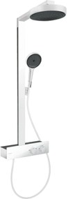 Hansgrohe Rainfinity, Showerpipe 250 1jet EcoSmart s termostatom ShowerTablet 350, biela matná, HAN-28742700