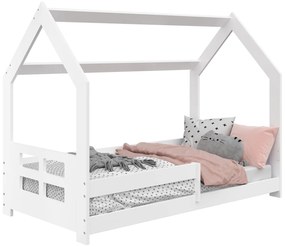 Detská posteľ DOMČEK D5D 80x160cm masív biela