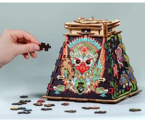 iDventure - Drevený hlavolam Pyramída Slnka