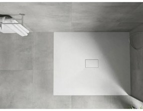 Mexen Hugo, SMC obdĺžniková sprchová vanička 120 x 100 cm, biela, 42101012