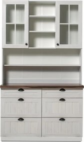 Kredenc PROVENCE  120, Sosna Andersen/porterhouse tmavý