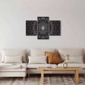Obraz - Abstrakcia hodín (90x60 cm)