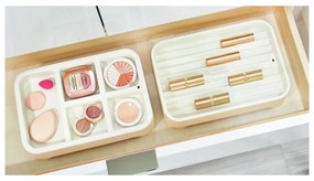 Biely organizér na šperky iDesign Eco Bin, 28,12 x 19,23 cm