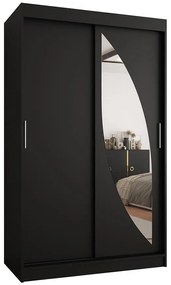 Skriňa Milo 120 čierna