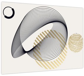 Obraz - Geometrické tvary N⁰3 (70x50 cm)