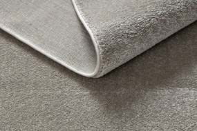 Koberec SOFT 2485 K60 11, Jednotný, Jednofarebný, béžový