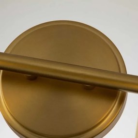 Quoizel QZ-SWELL2-BB-BATH-LED Kúpeľňové nástenné svietidlo SWELL 2xG9/3W/230V IP44 zlaté