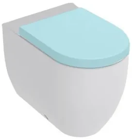 Kerasan Kerasan, FLO WC kombi misa 36x60cm, spodný/zadný odpad, biela, 311701