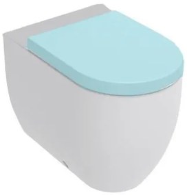 Kerasan, FLO WC kombi misa 36x60cm, spodný/zadný odpad, biela, 311701