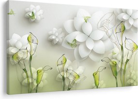 Obraz s kvetmi (90x60 cm)