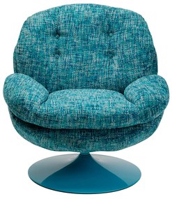 Cosy otočné kreslo modré