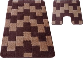 DY Kúpeľňová zostava Montana s výrezom Bornova XL Brown